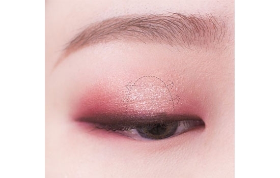 ���ɫ��ױ��ô���̳� ���ɫ��Ӱ��������ױ����ͼ